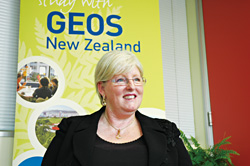 Doreen Ann Hardy　ドリーン・ハーディーさん  Director of Studies GEOS Auckland Language Centre