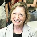語学学校協会会長Angela Oliverさん
